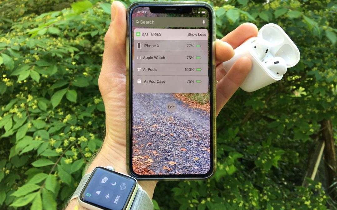 Here’s How to Check Battery Levels on Your iPhone, Apple Watch, and AirPods