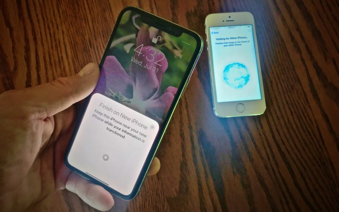 Migrating Data from an Old iPhone to a New One with iOS 12.4’s New Feature