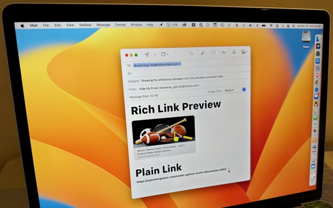 Turn Mail’s Rich Website Previews into Plain Links