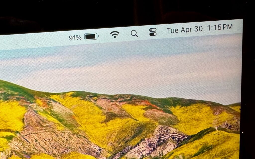 How to Show Battery Percentage in Your Mac’s Menu Bar